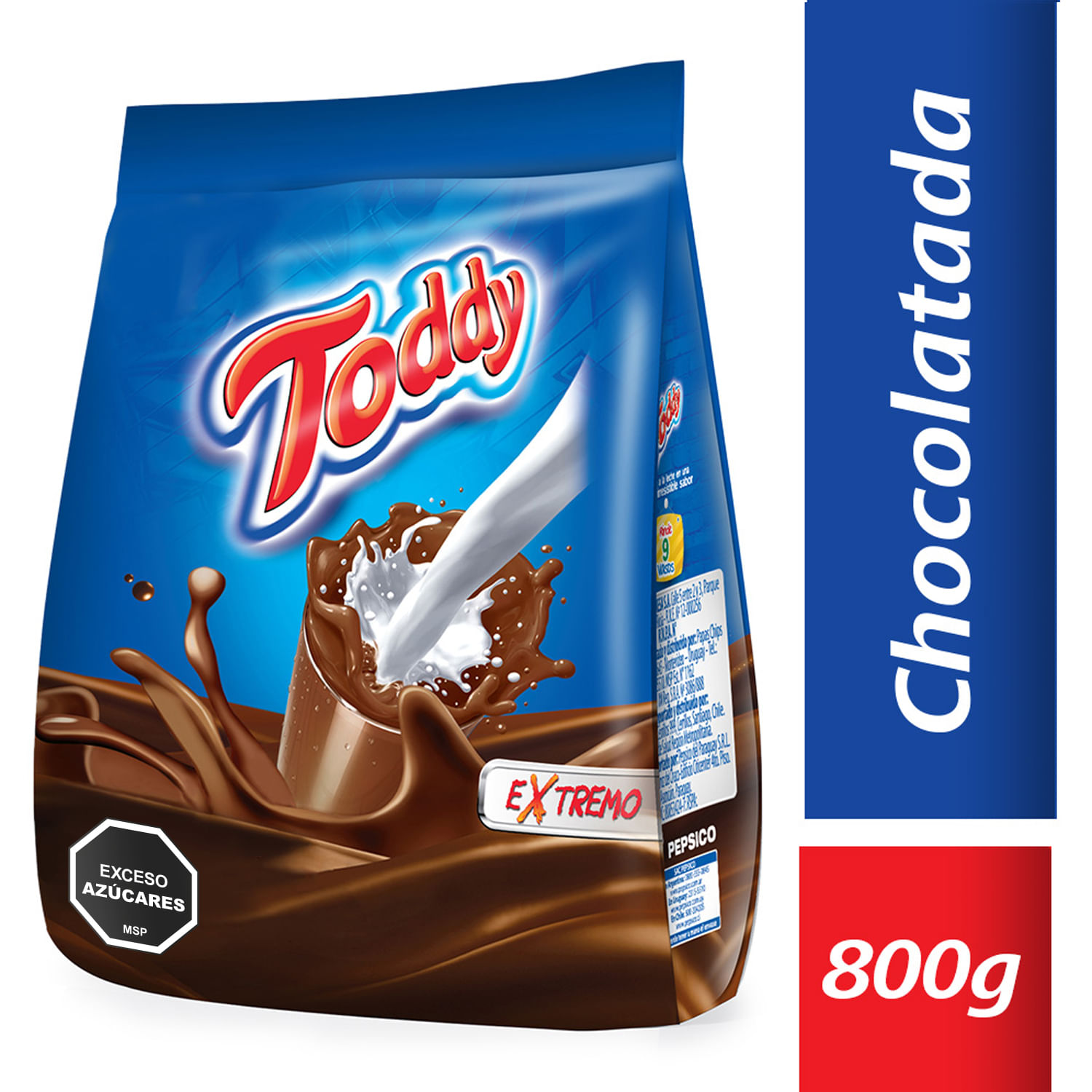 Alimento Achocolatado Toddy 800 G