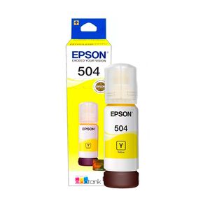Botella Tinta Original EPSON T504420 Yellow