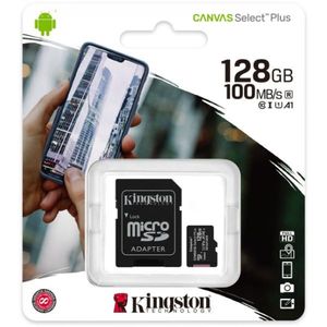 Memoria Micro Sd Kingston Externa 128gb Clase 10