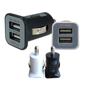 Cargador Para Auto 2 Puertos Usb 2.0 Mini
