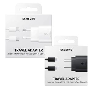 Cargador Samsung Original 25w 3a Fast Carga Rapida Negro