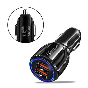 Cargador Para Auto Carga Rápida 3.0 Doble USB