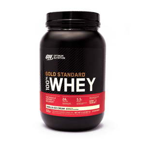 OPTIMUM NUTRITION GOLD STD WHEY VAINILLA 2LB