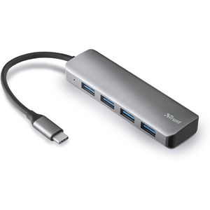 Hub Usb-c 3.2 Alimentacion 4 Puertos Usb Trust Halyx