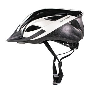 Casco Ciclismo Serfas Karv Negro/Blanco