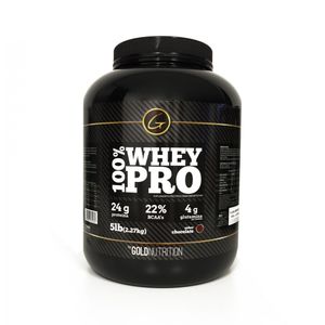 Proteína - 100% Whey Pro 5lb - Gold Nutrition
