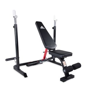 BANCO PECHO REGULABLE COMPLETO RESISTENTE ADIDAS Supergym