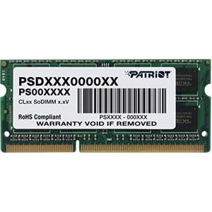 Memoria Ram 8gb 1600 Ddr3 Sodimm Patriot