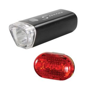 Kit Luces Delantera Trasera Starter Serfas