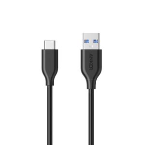 PowerLine USB-C to USB 3ft Black