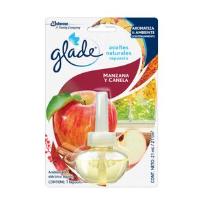 Aceites Naturales Glade Repuesto Manzana Y Canela