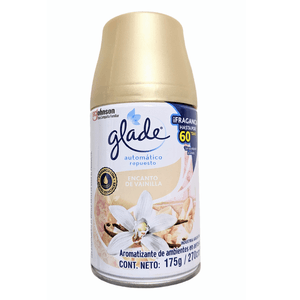 Glass Scents Glade Repuesto Encanto De Vainilla