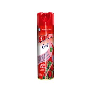 Desodorante De Ambiente Sapolio En Aerosol De 360 Ml Jardin De Rosas