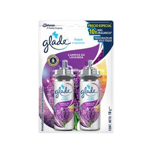 Glade Toque Repuesto X 2 Unidades Con Precio Especial Campos De Lavanda