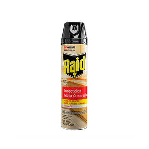 Mata Cucarachas Raid Cocina Sin Olor En Aerosol De 360 Ml