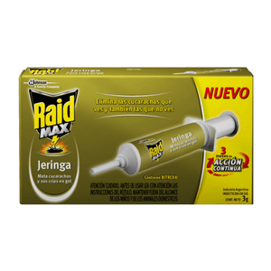 Jeringa Raid Max Gel Mata Cucarachas