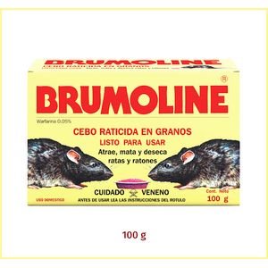 Brumoline Grano Para Ratones/lauchas 100 Grs.