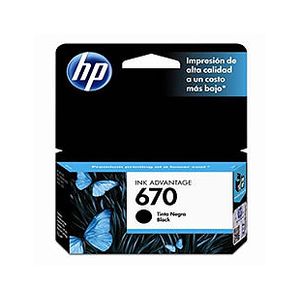 HP CZ113AL (670) NEGRO 3525/4615 250 CPS