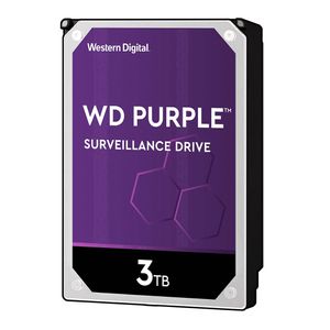 HDD 3.5" 3TB Western Digital Purple Sata3 Intellipower