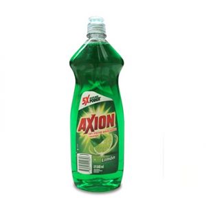 Detergente Axion Concentrado 640 Ml Limon