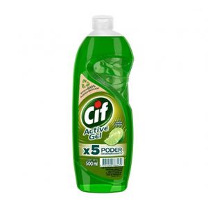 Lavavajilla Cif Bio Active Limon Verde De 500 Ml.