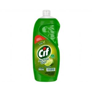 Lavavajilla Cif Ultra Active Gel Limon Verde De 900 Ml