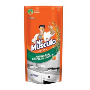 Mr. Musculo Cocina Antigrasa Doypack De 450 Cc