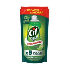 Cif Bio ActiveDoy Pack Limon Verde De 450 Ml