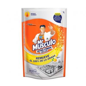 Mr. Musculo Extra Power Cocina Doypack De 900 Cc