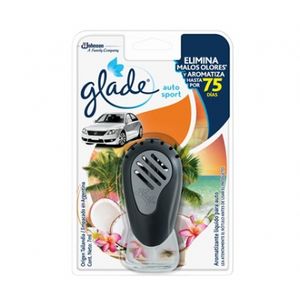 Glade Auto Sport Aparato Brisa Tropical