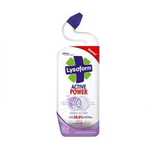 Limpiador Inodoros Lysoform Active Power 500 Ml Lavanda