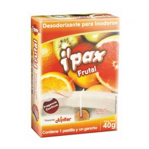 Pastilla De Inodoro Ipax De 40 Grs. Frutal