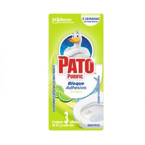 Limpiador Inodoros Adhesivo Pato Fresh De 24.6 Gr. Citrus