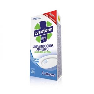 Limpiador De Inodoro Adhesivo Lysoform X 3 Unidades Citrica