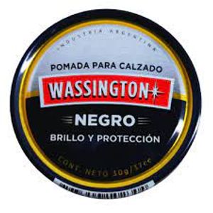 Pomada Para Zapatos Wassington N°3 30g Negro