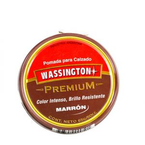 Pomada Para Zapatos Wassington 60 Grs Marron