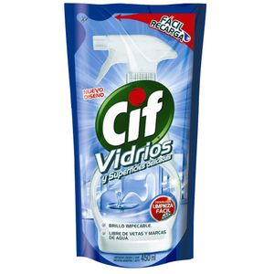 Cif Vidrios Y Superficies Delicadas Doypack 450 Ml