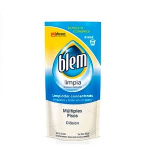 Blem Limpia Multiples Pisos Doy Pack 400 Ml Clasico