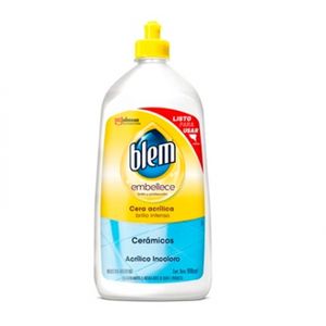 Blem Embellece Ceramicos Botella 800 Ml Acrilico Incoloro