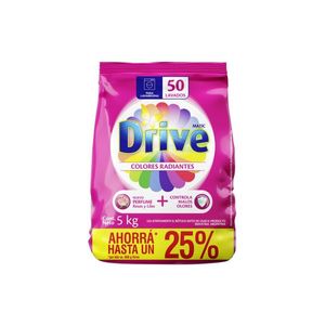 Jabon Drive Matic En Polvo De 5 Kg Rosas Y Lilas