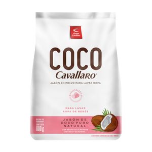 Jabon En Polvo De Coco Cavallaro 800 Grs Ropa Bebe