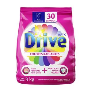 Drive Matic 3 Kg Colores Radiantes Rosas Y Lilas