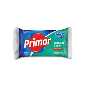 Jabon Primor Perfumado Con Glicerina En Barra De 200 Gr.