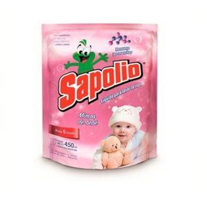 Suavizante Para Ropa Sapolio Doy Pack 450 Ml Mimos De Bebe