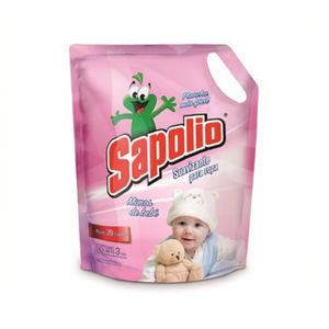 Suavizante Para Ropa Sapolio Doy Pack 3 Lts Mimos De Bebe