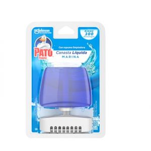 Canasta Liquida Pato Aparato + Repuesto 50 Ml Marina