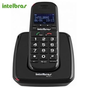 Telefono Inal. TS63 V ID Negro Intelbras