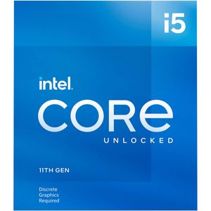 Procesador CPU Intel Core I5 11600kf S1200 S/fan S/video