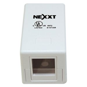 Caja para módulo RJ45 1 Puerto Nexxt Blanca