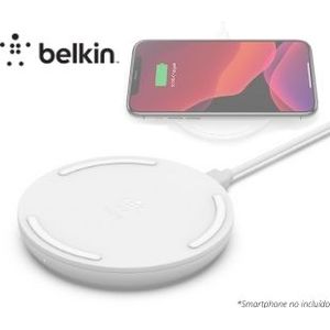 BELKIN WIA001TTWH BASE CARGA INALAMBRICA BOOST 10W BLANCA